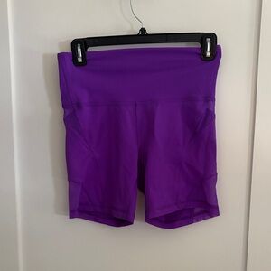 Lululemon Vibrant Purple Women's Bike Shorts